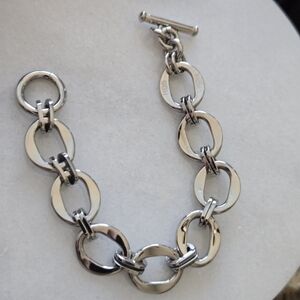 Vintage HOB Link Bracelet Stainless Steel